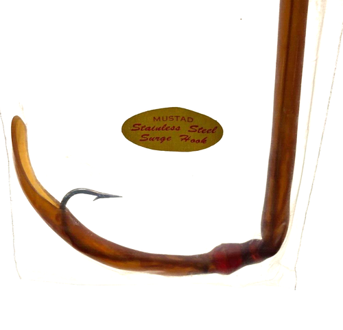 Jeros Tackle Scotchman Troll-A-Eel Natural Mustad Size 8/0 Stainless Surge Hook - Picture 10 of 20