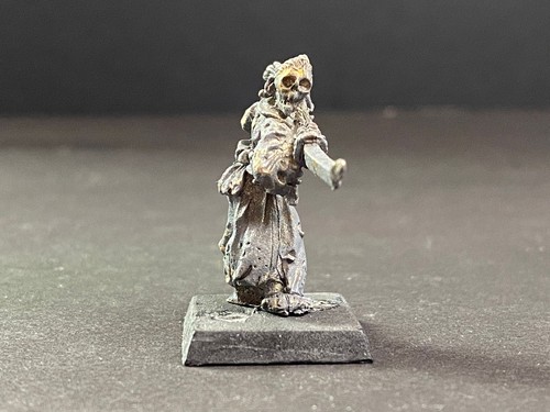 Warhammer/Oldhammer Vampire Counts SKELETON with Glaive WFB/AoS metal - Picture 4 of 5