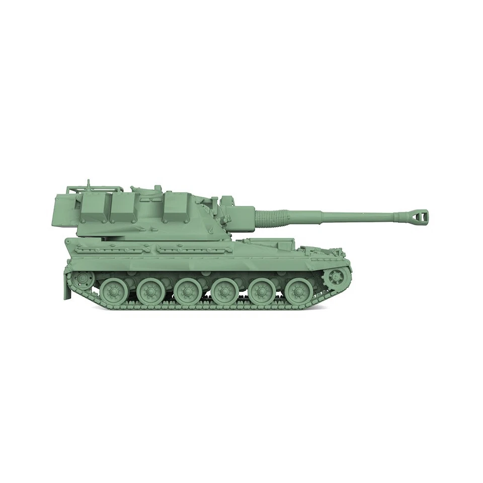MRY-SFW 1/200 Military Model Kit Britain AS90 Self Propelled Gun - Image 4 of 4