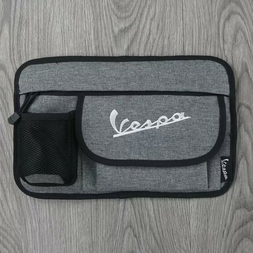 BORSA NERA PORTAOGGETTI PER BAULETTO ANTERIORE VESPA PX GTS LX 125 150 200 300 - Foto 5 di 10