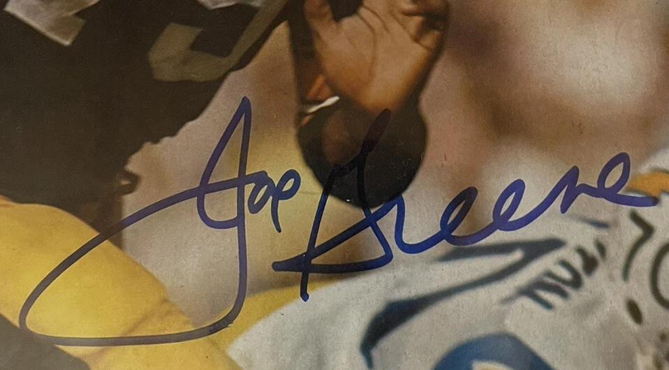 SPORTS ILLUSTRATED OCTOBER 11, 1971 MEAN JOE GREENE STEELERS  -Signed - Image 4 of 4