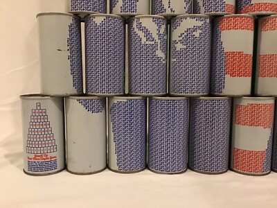 Vintage 7 UP 50 States Uncle Sam Soda Cans Complete Bicentennial