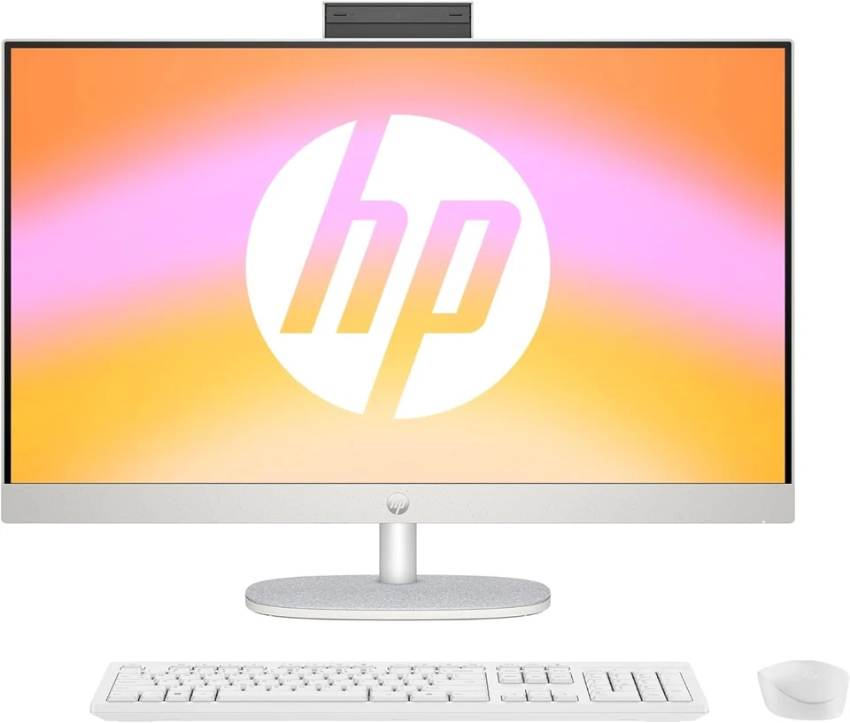 HP All-in-One Desktop PC, 27" FHD Display, AMD Ryzen 5 7520U, 16GB DDR5 RAM, 1TB - Bild 4 von 4