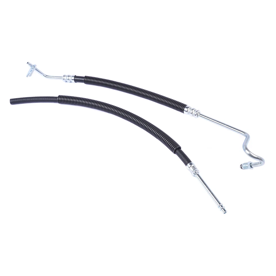 2x Power Steering Pressure+Return Hose for Chevrolet Avalanche Cadillac Escalade - Image 4 of 4