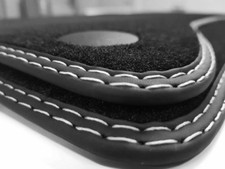 Neu Fußmatten Set für Mercedes-Benz C-Klasse W204 beste Qualität Velours Matten