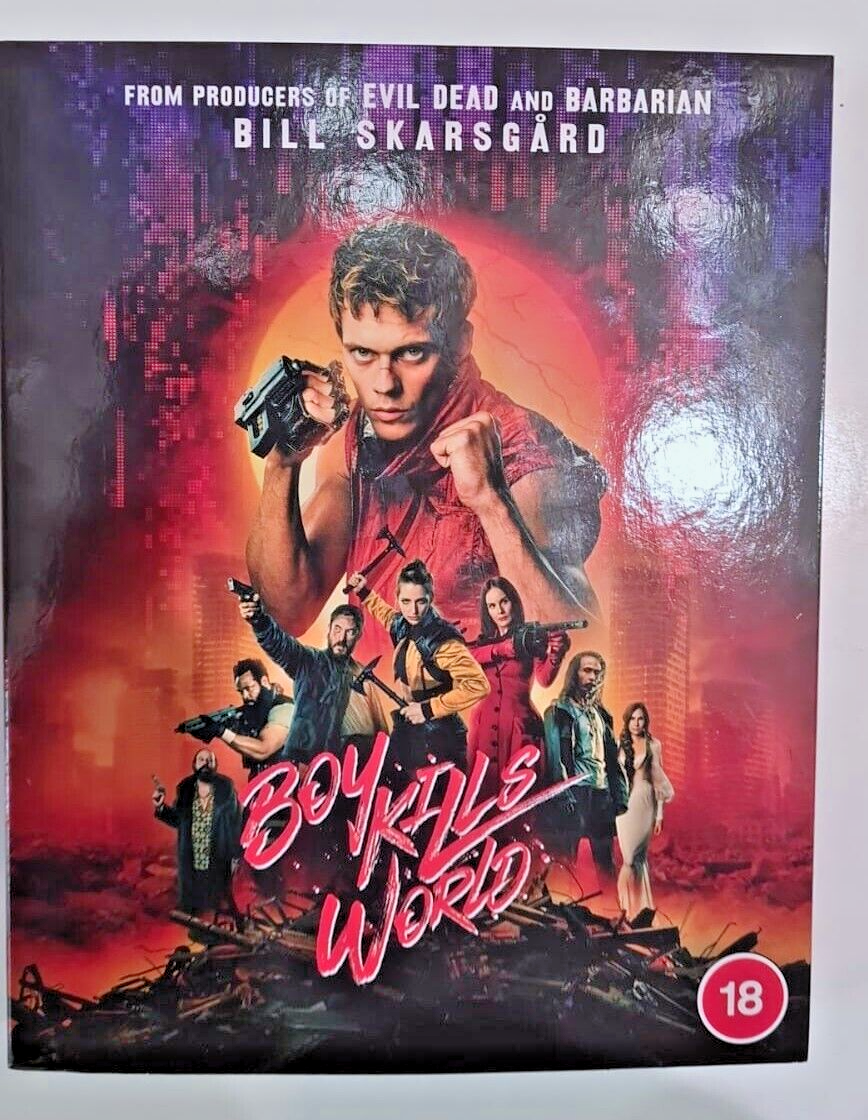 4K UHD BLU-RAY   BOY KILLS WORLD   BRAND NEW SEALED UK STOCK