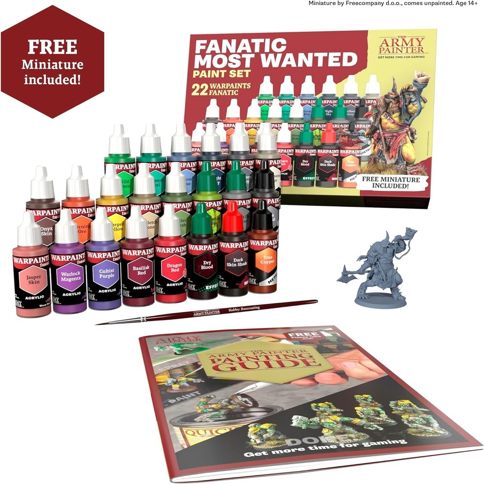 The Army Painter GameMaster Character Brush Set - 3 Essentiële Model Verfkwasten