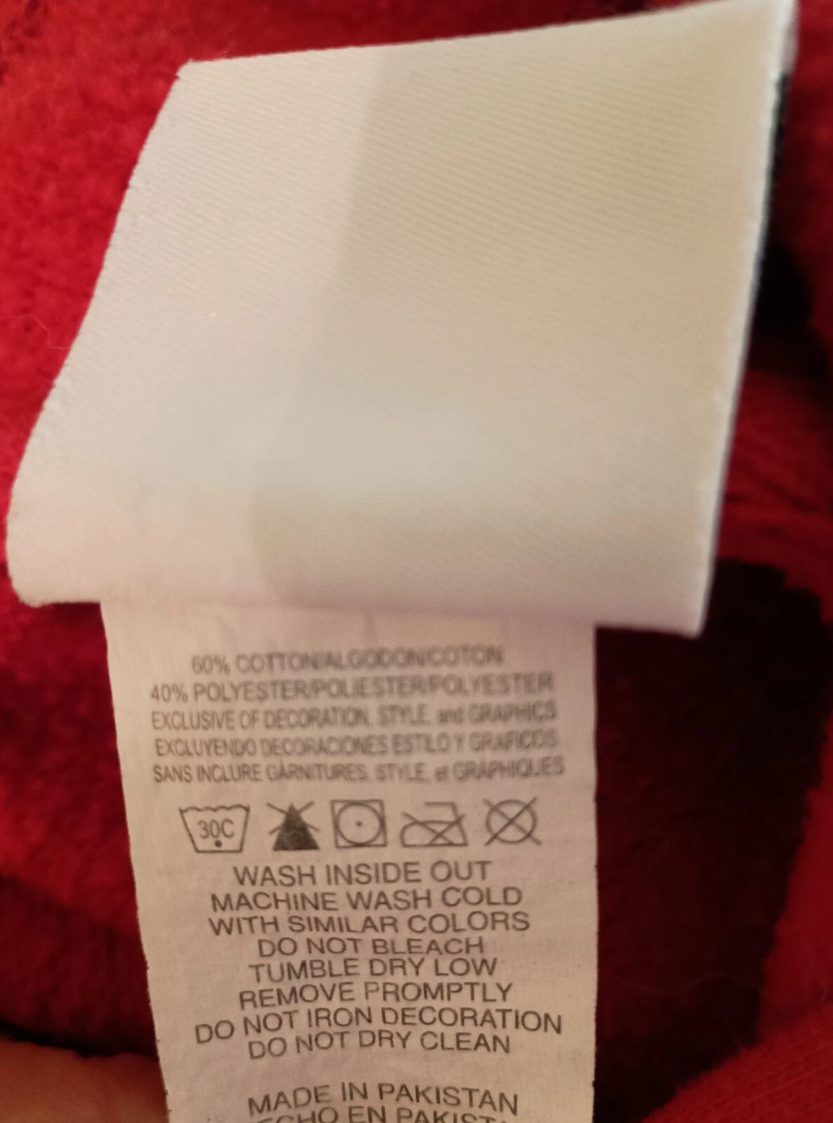 VETEMENTS Mens Red Tennessee Titans NFL XL Apparel Hoodie