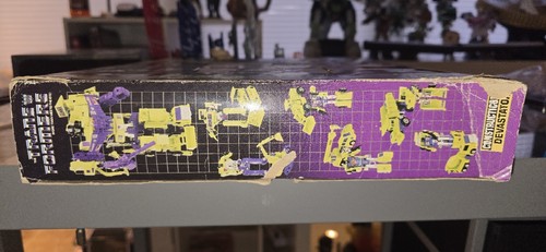 Transformers G1 Devastator Vintage Constructicons 1985 Box & Insert ONLY - Foto 3 di 9