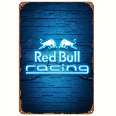 Blechschild Red Bull Racing Metallschild Retro 30x20cm TEL912
