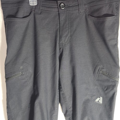Eddie Bauer First Ascent Capri Hiking Pants Women's Size 4 Black Stretch Nylon - Picture 8 of 10