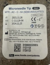 Cutera SecretRF Microneedle Tips 64-Pin Semi-Insulated MTR-AC-64