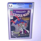 Amazing Spider-Man #44, CGC 5.5 FN-, White Pages (Marvel, 1967) 2nd Lizard app