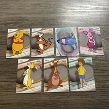 2025 Topps Chrome Disney Winnie The Pooh Movie Set (7) Cards