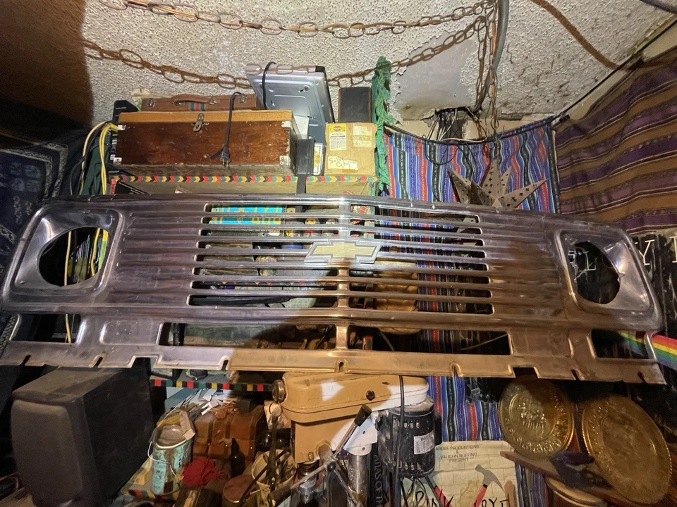 1971 1977 Chevrolet Chevy Van G10 G20 Chrome Grill Chev 71 72 73 74 75 76 77 - Image 2 of 4