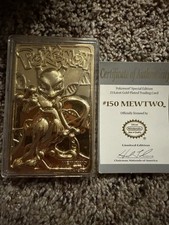 LOT OF 5 1999 Burger King Pokemon 23K Gold Plated Trading Card  Poke Ball Case