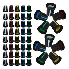 150Pcs Rotary Knobs for Potentiometers Audio Mixer Control Covers