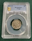 1937 D 3 Leg Buffalo Nickel PCGS F 15