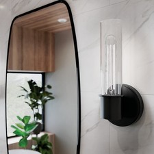 Kichler Aviv 13-in 1 Light Black Modern/contemporary Bathroom Vanity light