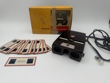 1950 s Vintage Kodak Kodaslide Stereo Viewer Model 1 with 14 Slides Box WORKS