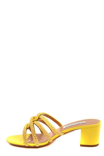 Aquazzura Yellow Sandals MDCMIDS0-NSE-CTR ESL2031 - Picture 4 of 5