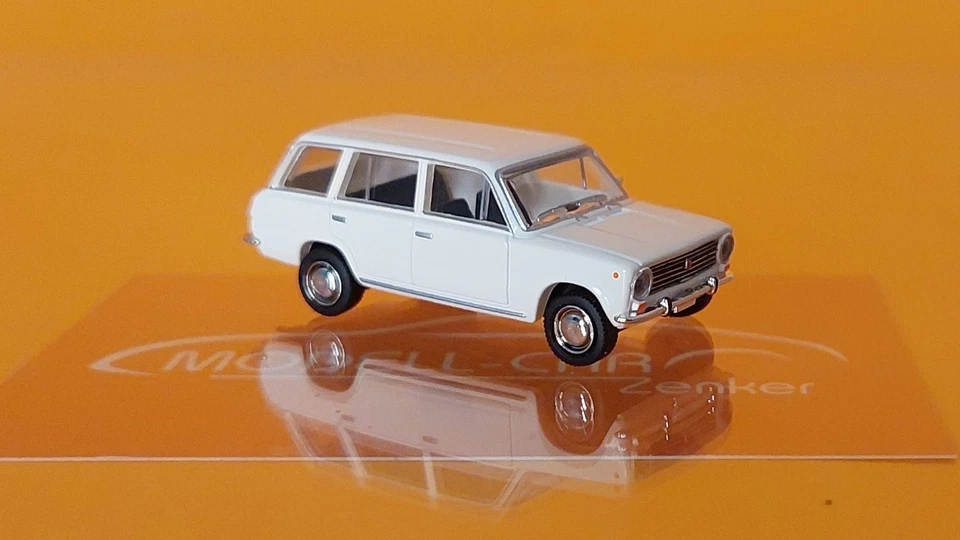Brekina MCZ 03-406 Shiguli 1200 WAS 2102 Kombi, weiß, 1:87 - Modellauto