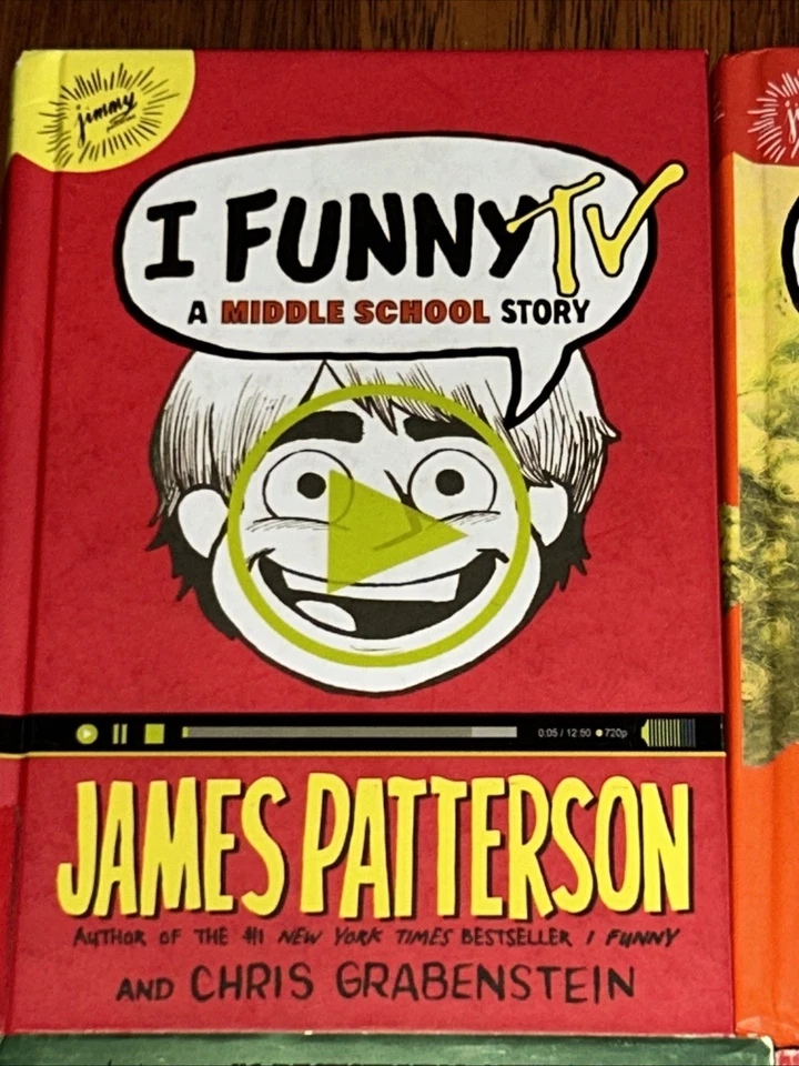 James Patterson Mix Lot 13 Kids Chapter Books Middle School Hardcover Paperback - Image 3 of 4