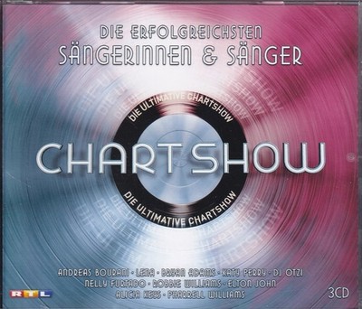 ULTIMATIVE CHART SHOW - Die erfolgreichsten Sängerinnen & Sänger - 3CD (Fat Box9
