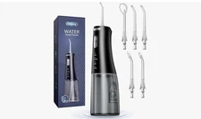 Onlyone Water Dental Flosser Pick for Teeth, 300ML Portable Oral Irrigator Blue