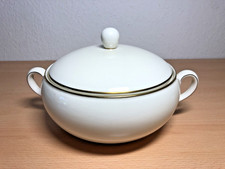 Fürstenberg Porzellan Form 650 Terrine mit Deckel elfenbein mit Goldrand