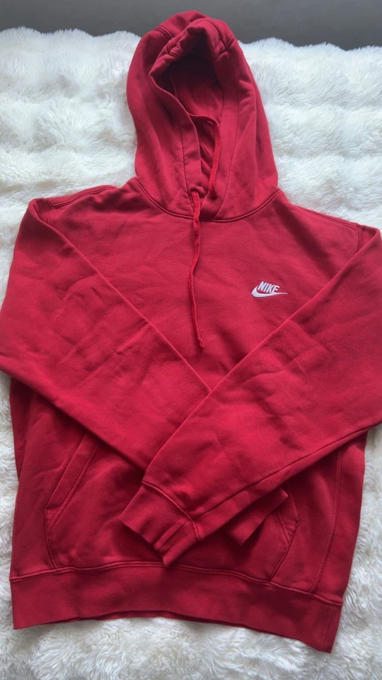 Sweat À Capuche Nike Rouge - Photo 1/3