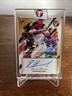 2025 Topps Pristine Autographs Rece Hinds #PA-RHI Gold Encased  RC /50 Auto Reds