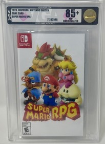VGA Graded Super Mario RPG NEW Nintendo Switch (71263549, U85+, Gold)