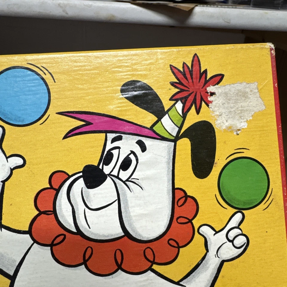 VTG 1962 RUFF & REDDY Spills, Thrills Circus Board Game Hanna Barbera Complete - Image 4 of 4