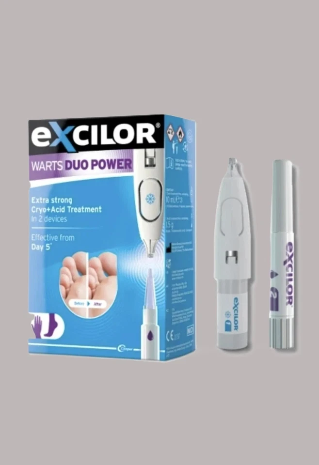 Excilor Warts Duo Power Extra Strong Cryo + Acid Treatment New (452)