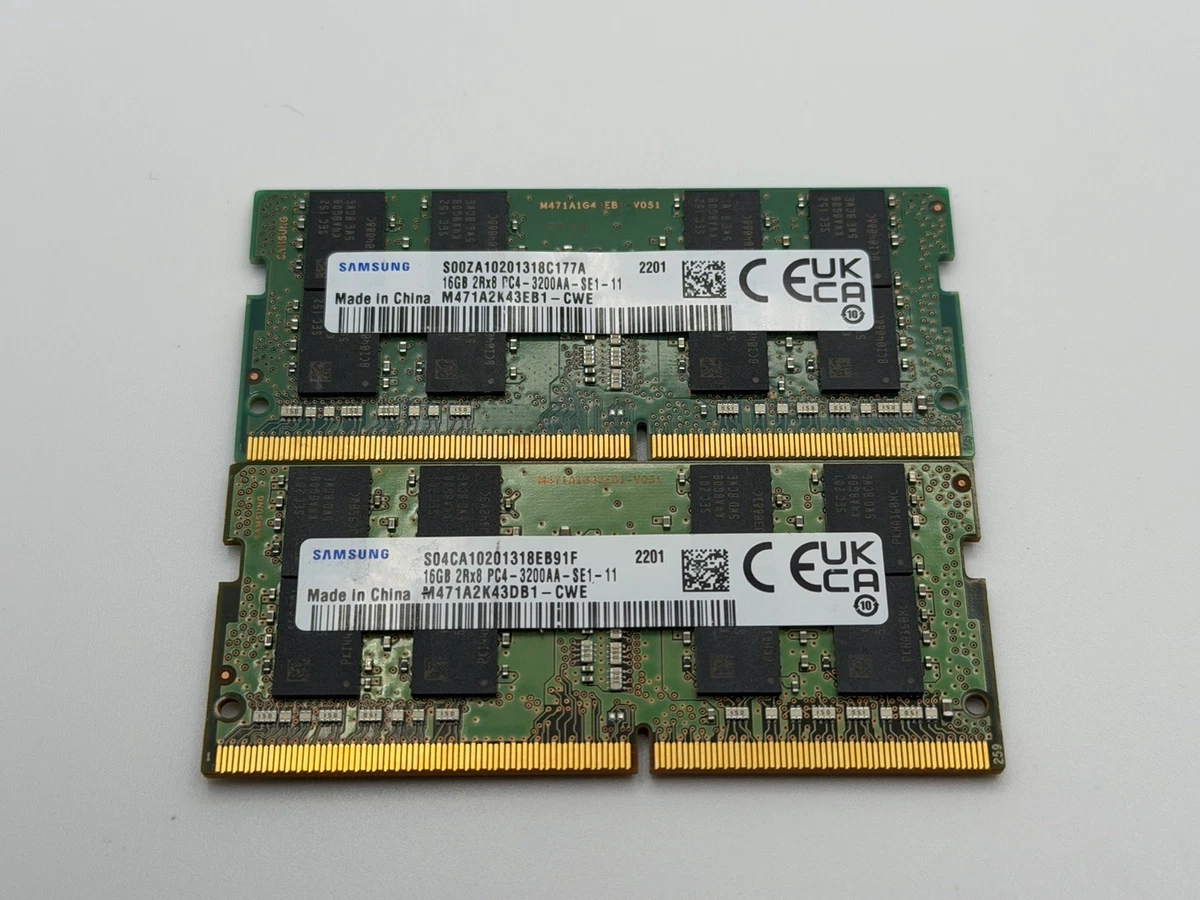 Samsung DDR4 SDRAM Memory (RAM) 2 Modules for sale | eBay
