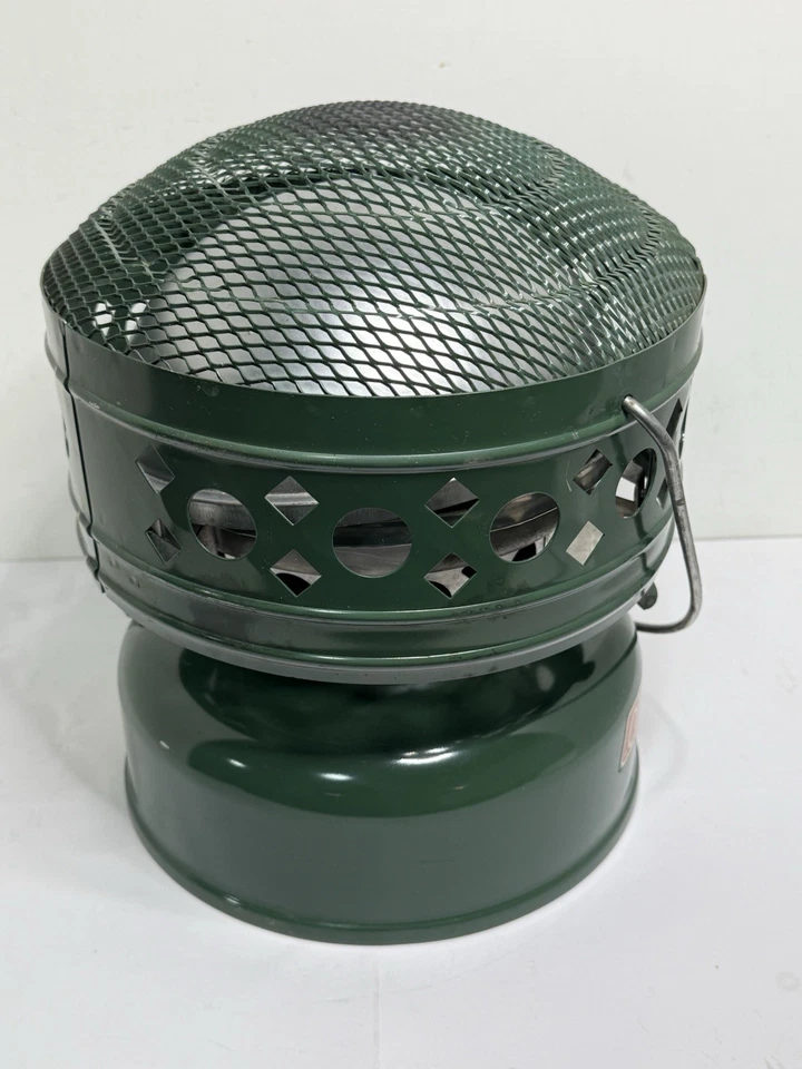 Calentador catalítico Coleman Modelo 513 1970 vintage 3000-5000 BTU con caja 12/70 Foto 3 de 4