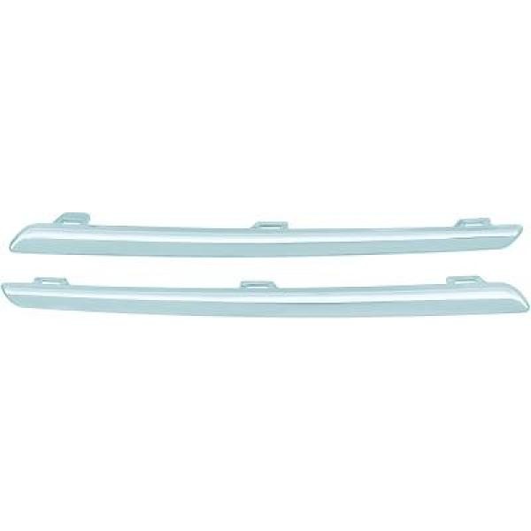 Diederichs 4483042 Zier-/Schutzleistensatz, KüHlergitter FüR Renault Twingo III-image
