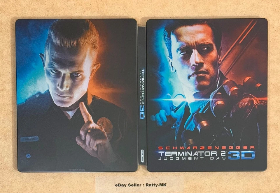 TERMINATOR 2 : JUDGMENT DAY - (UK) 3D + 2D BLU RAY STEELBOOK (READ DESCRIPTION) - Image 4 of 4