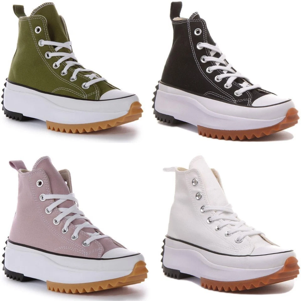 Converse A05700C Run Star Hike Platform Saison Unisexe Trainer Vert UK 2-11 - Photo 1/1