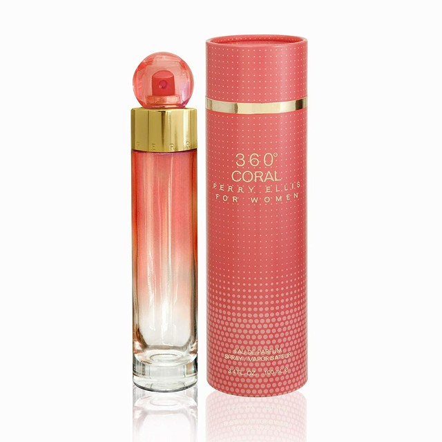 Perry Ellis 360 Coral for Women Eau de Parfum spray 3.4 oz eBay