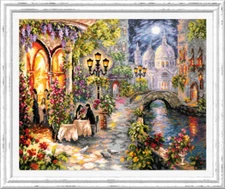 Magic Needle Counted Cross-Stitch Kit Night Rendezvous 110-081