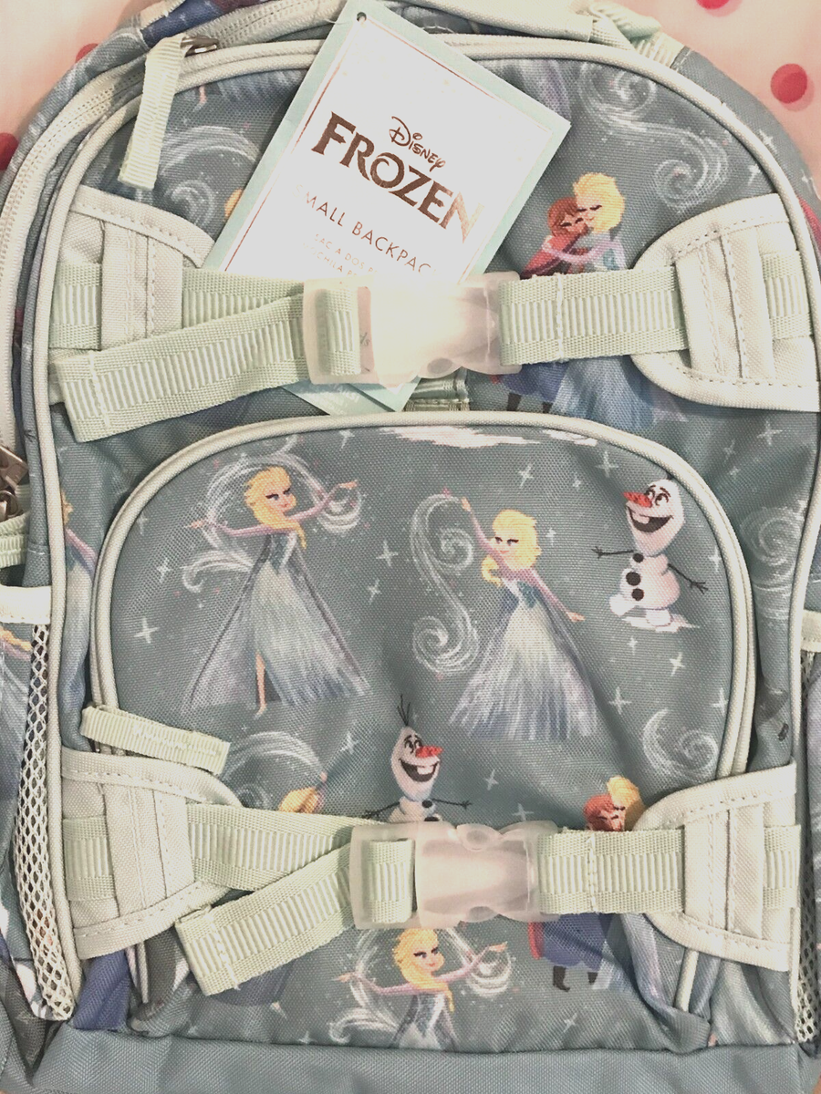 pottery barn アナと雪の女王　SMALL BACK PACK NEW Pottery Barn Kids SMALL Aqua Disney Frozen Backpack