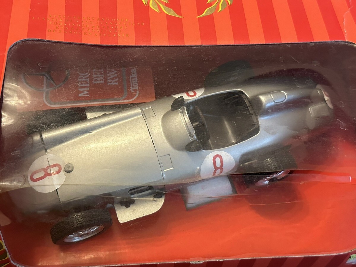 Mercedes Benz RW 196 ミニカー　メルセデス Tonka Polistil Mercedes Benz RW 196 1:16 Silver #8 Diecast