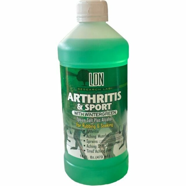 LDN Arthritis & Sport Heat Rub with Epsom Salt Alcohol