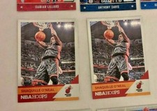 2017-18 Panini Hoops Shaquille O’Neal NBA2K18 Heat Card #34 Holo Foil (2) Lot 