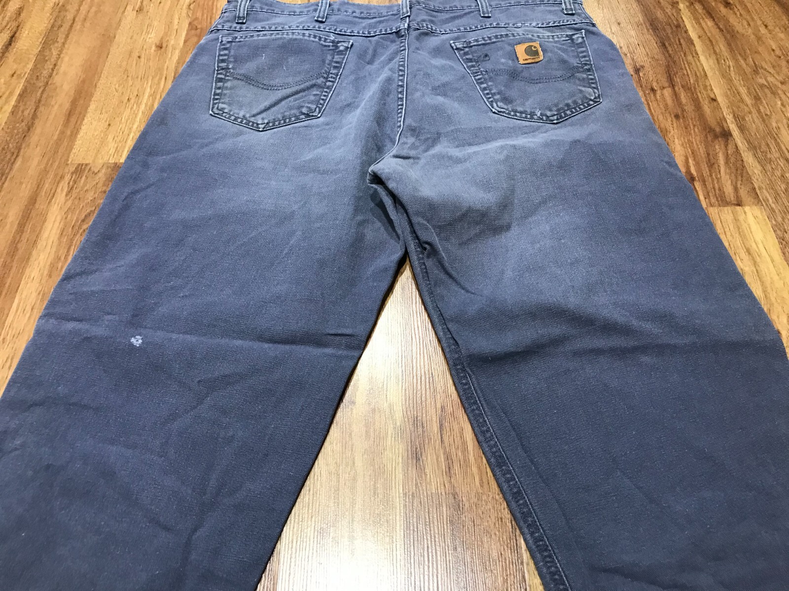 MENS 40 x 30 - Vtg Carhartt B72 Washed Duck Petro… - image 9