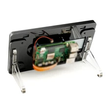 Pimoroni Pibow Frame for Raspberry Pi Touch Display 2 (Noir Black) PIM757