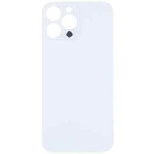 For Apple iPhone 14 Pro Max Replacement Back Glass (Silver)
