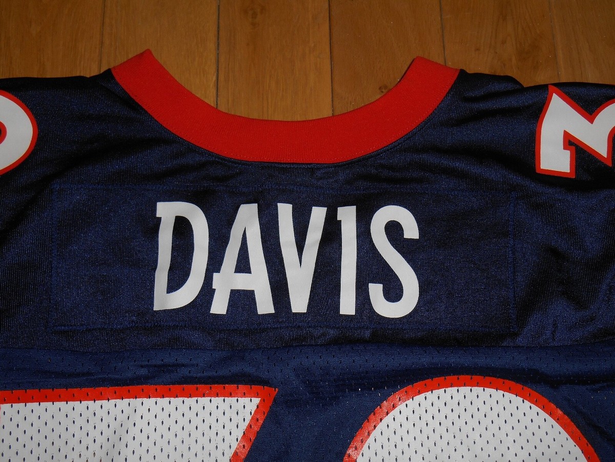 90s Nike White Tag Terrell Davis DENVER BRONCOS Mens NFL Team